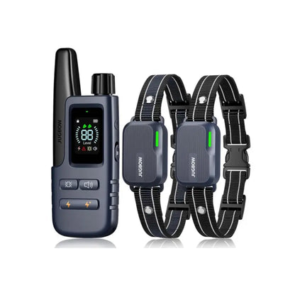 JUGBOW Dog Training Collar 4500FT Dog Training Behavior Aid, Remote IPX8 Waterproof with 4 Training Modes, Outdoor Rechargeable E-Collar DT61